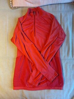 Women's Long Sleeve Odlo Half-Zip Performance Top